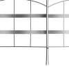 Bordure de jardin en métal 58 x 0.6 x 57 cm Intemporel