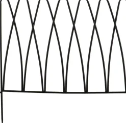 Bordure de jardin en métal 58 x 0.6 x 57 cm Vagues