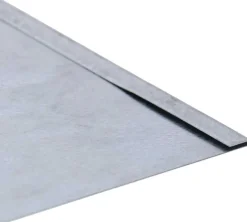Bordure de jardin haute en acier galvanisé