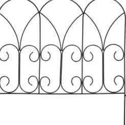 Bordure de jardin métal volutes (A l'unité)