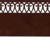 Bordure jardin haute en acier effet rouille Volute