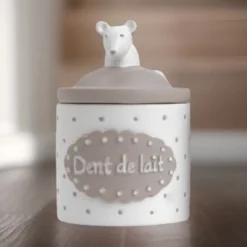 Boîte à dents Petite souris (Blanc)