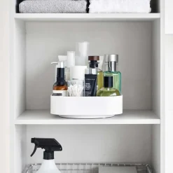 Boîte de rangement rotative en plastique Tower