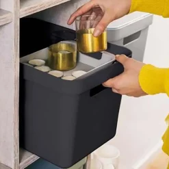 Boîte de rangement Sigma Home Box 18L (Noir)