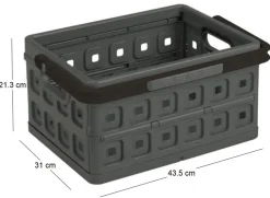 Boîte pliante de transport ou rangement Square (24 litres)