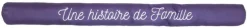 Boudin de porte avec illustrations 80 cm (Violet avec citation)