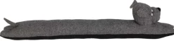 Boudin de porte Chien 85 cm (Noir)
