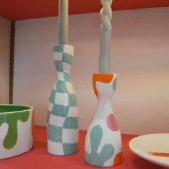 Bougeoir en céramique Nino