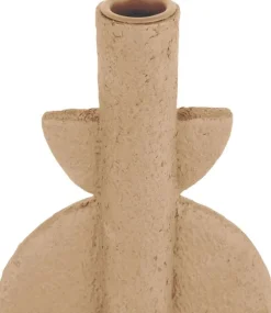 Bougeoir en résine Bubble (Marron sable)