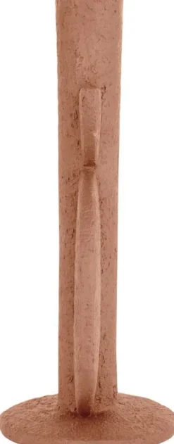 Bougeoir en résine Bubble (Orange terracotta)