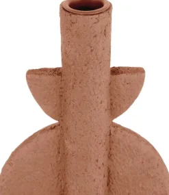 Bougeoir en résine Bubble (Orange terracotta)