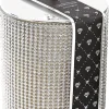 Bougie dans pot avec couvercle diamant 9 x 10 cm