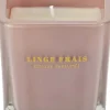 Bougie parfumée carrée Nude 7 cm (Lot de 3) (Rose poudré)
