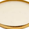 Bougie parfumée en aluminium doré (16 mèches)