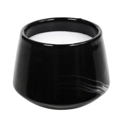 Bougie parfumée en pot Marble 6.5 cm (Lot de 2) (6,5 x 8,5 cm)