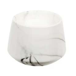 Bougie parfumée en pot Marble 6.5 cm (Lot de 2) (6,5 x 8,5 cm)
