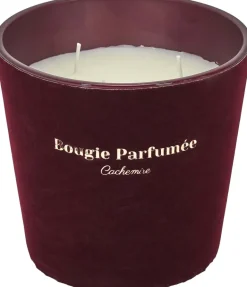 Bougie parfumée 3 mèches Velours (Lot de 2)