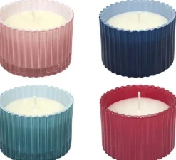 Bougie parfumée message caché 6 cm (4 modèles assortis)
