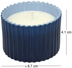 Bougie parfumée message caché 6 cm (Merci)