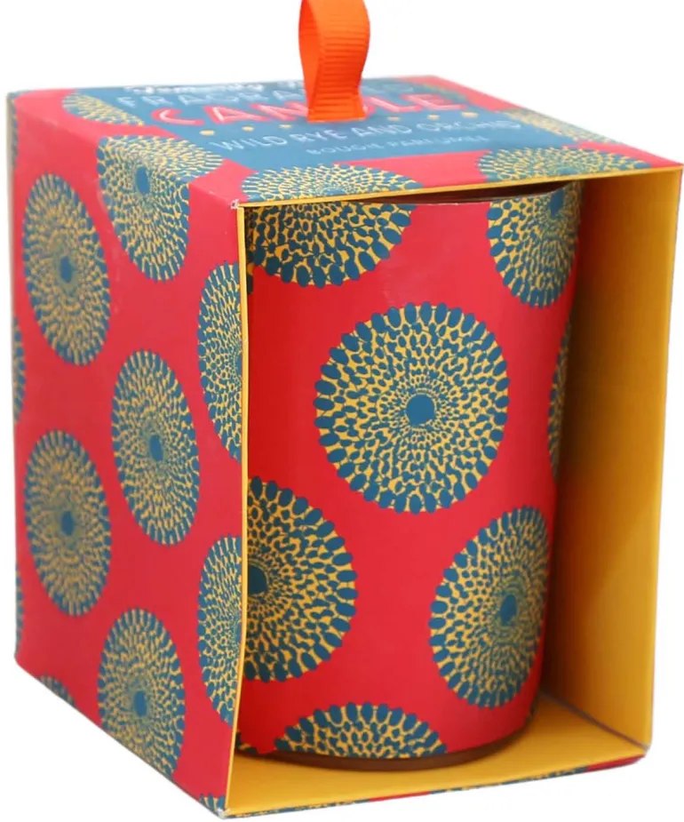 Bougie parfumée Votives 8 x 10 cm Batik (Soleils)