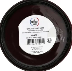 Bougie parfumée 10 x 12.5 cm Velours (Lot de 2)