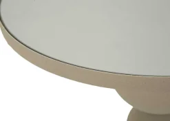 Bout de canapé avec plateau miroir Dune (Modèle 2)