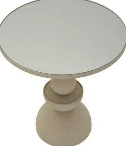 Bout de canapé avec plateau miroir Dune (Modèle 1)