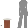Bout de canapé en métal et marbre artificiel Frankfurt (Modèle 1)