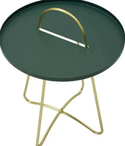 Bout de canapé en métal Grent 45 x 59 cm