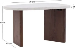Bout de canapé 45 x 75 cm Grönvik