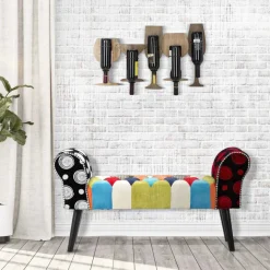 Bout de lit en tissu Panca Imperial 102 x 31 x 54 cm