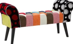 Bout de lit en tissu Panca Imperial 102 x 31 x 54 cm