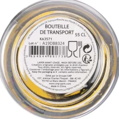 Bouteille de transport en plastique Exotique 55 cl (Lot de 2)