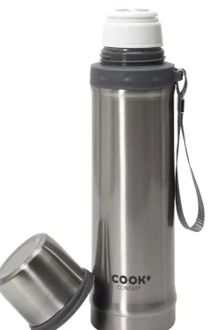 Bouteille de transport isotherme 50 cl Planet (Gris)