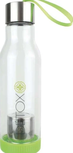 Bouteille détox avec infuseur de thé intégré 500 ml (Vert)