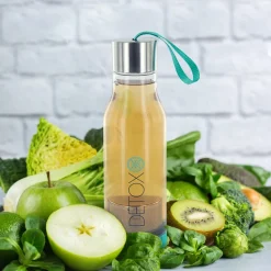 Bouteille détox avec infuseur de thé intégré 500 ml (Vert)