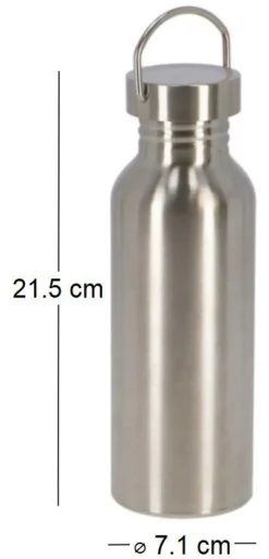 Bouteille en acier inoxydable 65 cl