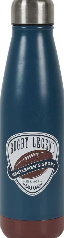 Bouteille isotherme en inox Rugby