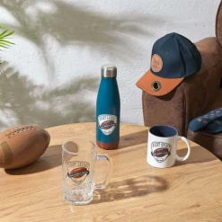 Bouteille isotherme en inox Rugby