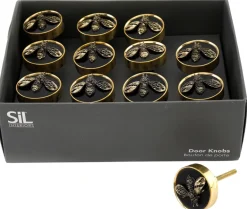 Boutons de meuble Abeille (Lot de 12)
