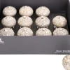 Boutons de porte en céramique effet marbré (Lot de 12)