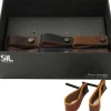 Boutons de porte en cuir (Lot de 12)