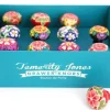 Boutons de porte en fer Batik (Lot de 6)