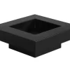 Brasero en acier peint plateau design (60 cm)