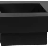 Brasero en acier peint plateau design (80 cm)