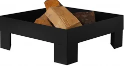Brasero en acier peint plateforme (80 cm)