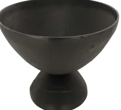 Brasero ovale en fonte