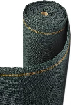 Brise vue occultant en PVC vert bronze (10 x 1 m)