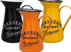 Broc en métal coloré Brasserie-Bistrot (Noir)