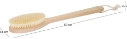 Brosse de bain en hêtre